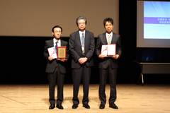 奨励賞：竹田 修三 先生、佐能 正剛 先生