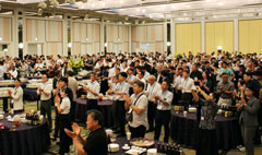 情報交換会会場